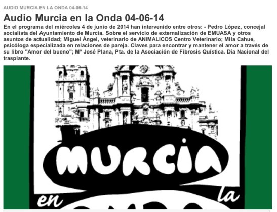 Onda Cero Murcia 04062014